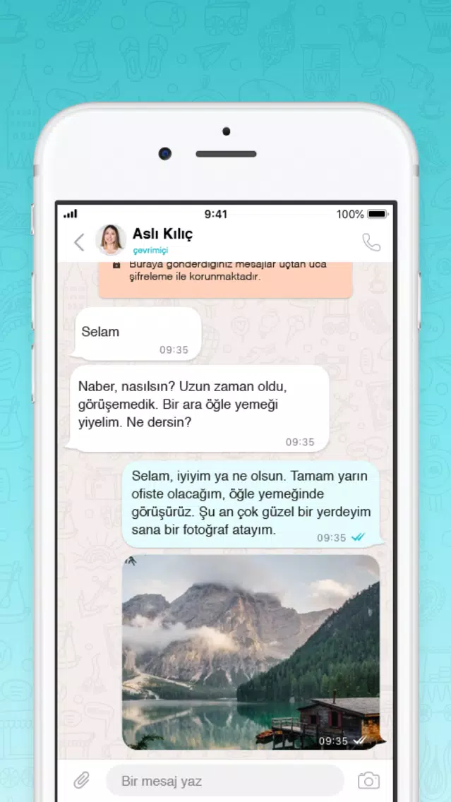 Tangkapan layar Laff Messenger