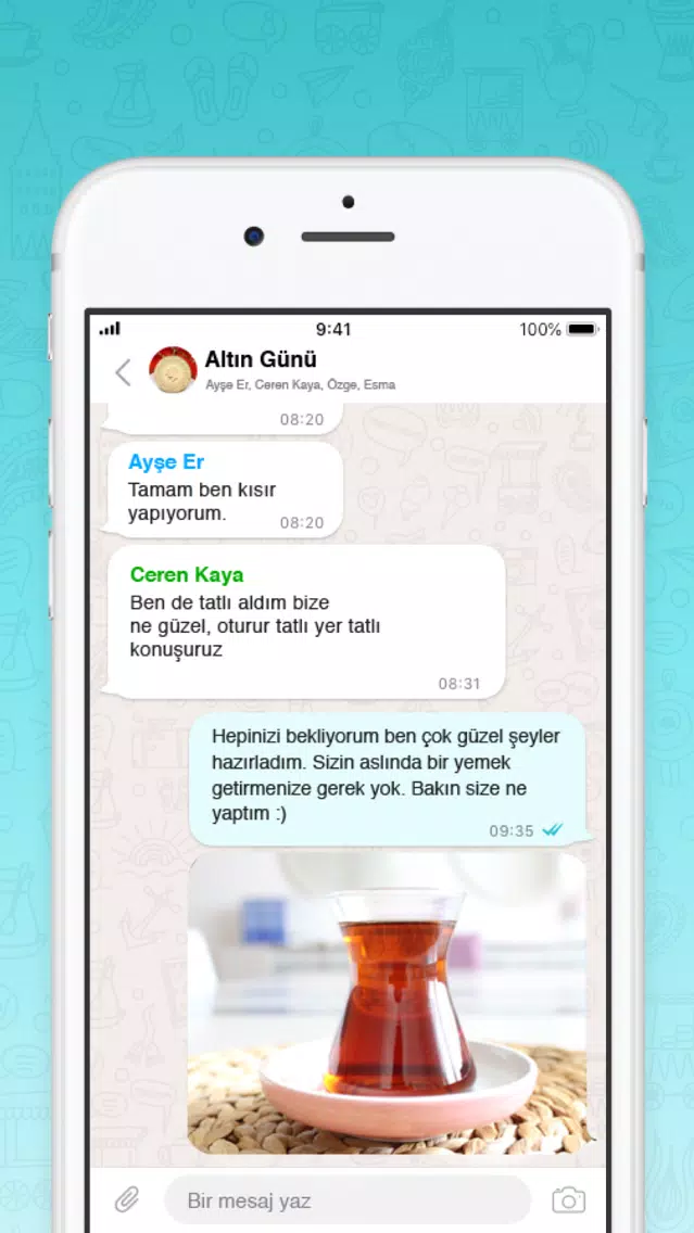 Tangkapan layar Laff Messenger