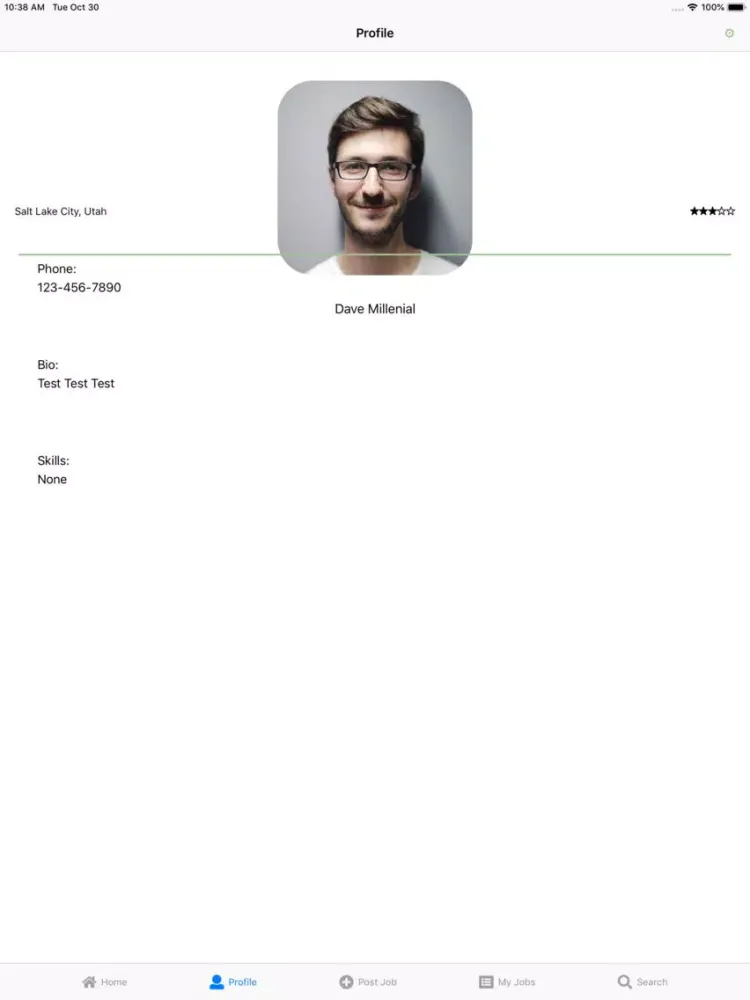 تصاویر Jobbie - Post, Search, Apply iPad 