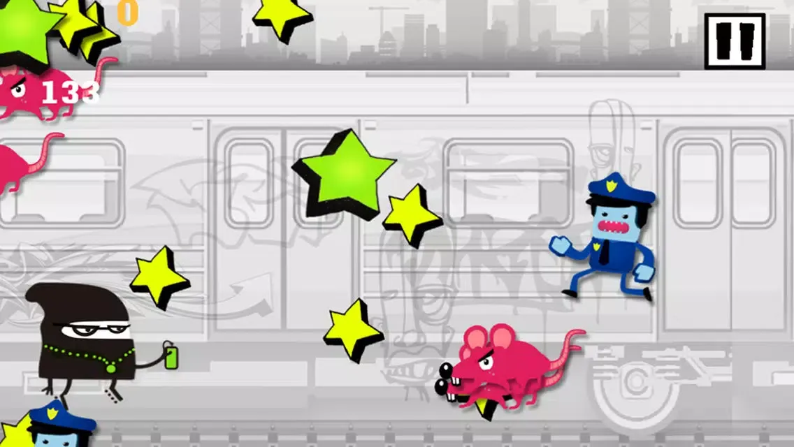 تصاویر A Subway Police Chase Run Racing - Free Game