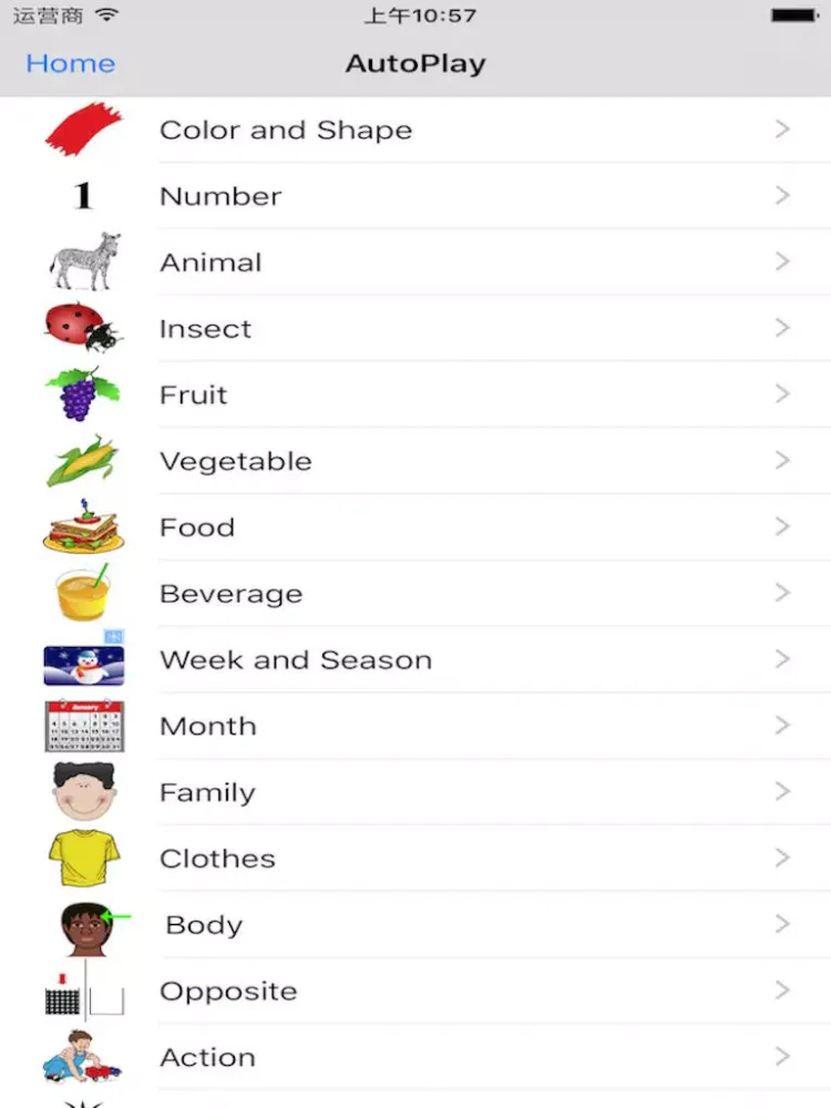看美剧学英语单词 iPad 应用截图