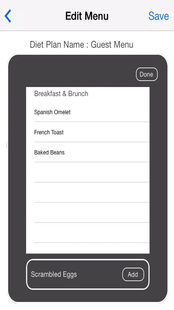 Whats On Menu Screenshots