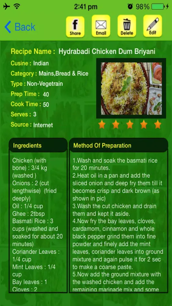 Recipe Book With Menu Planner应用截图