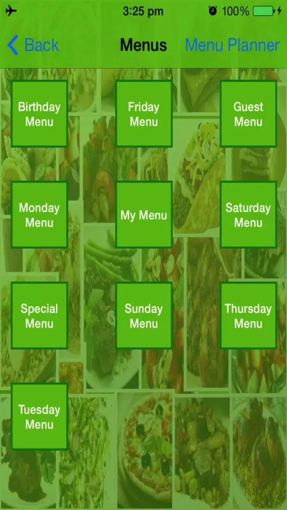 Recipe Book With Menu Planner应用截图