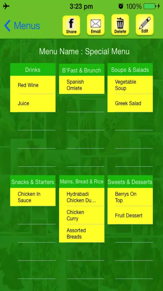 Recipe Book With Menu Planner应用截图