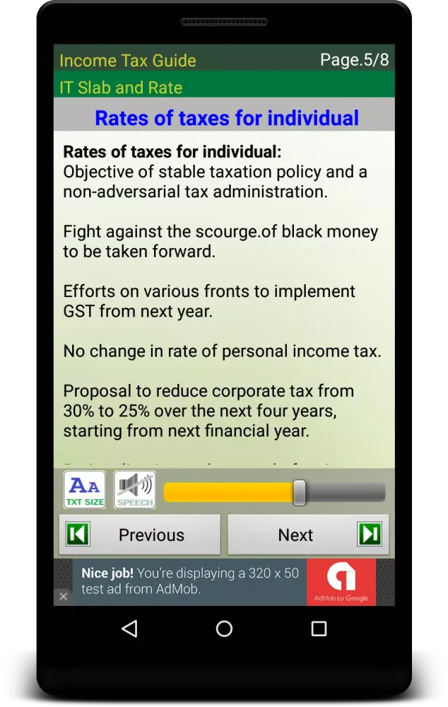 Income Tax Guide (India) Ekran Görüntüleri