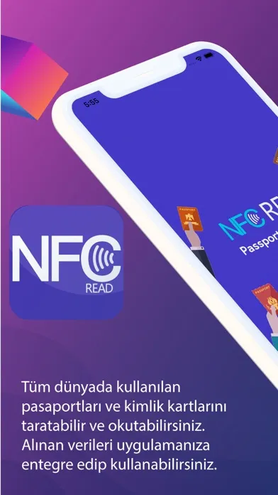NFC READ - Passport & ID Card سکرین شاٹس