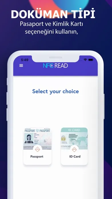 NFC READ - Passport & ID Card سکرین شاٹس