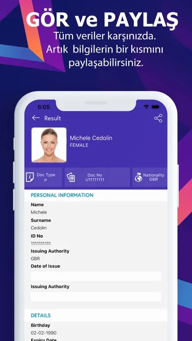 NFC READ - Passport & ID Card سکرین شاٹس