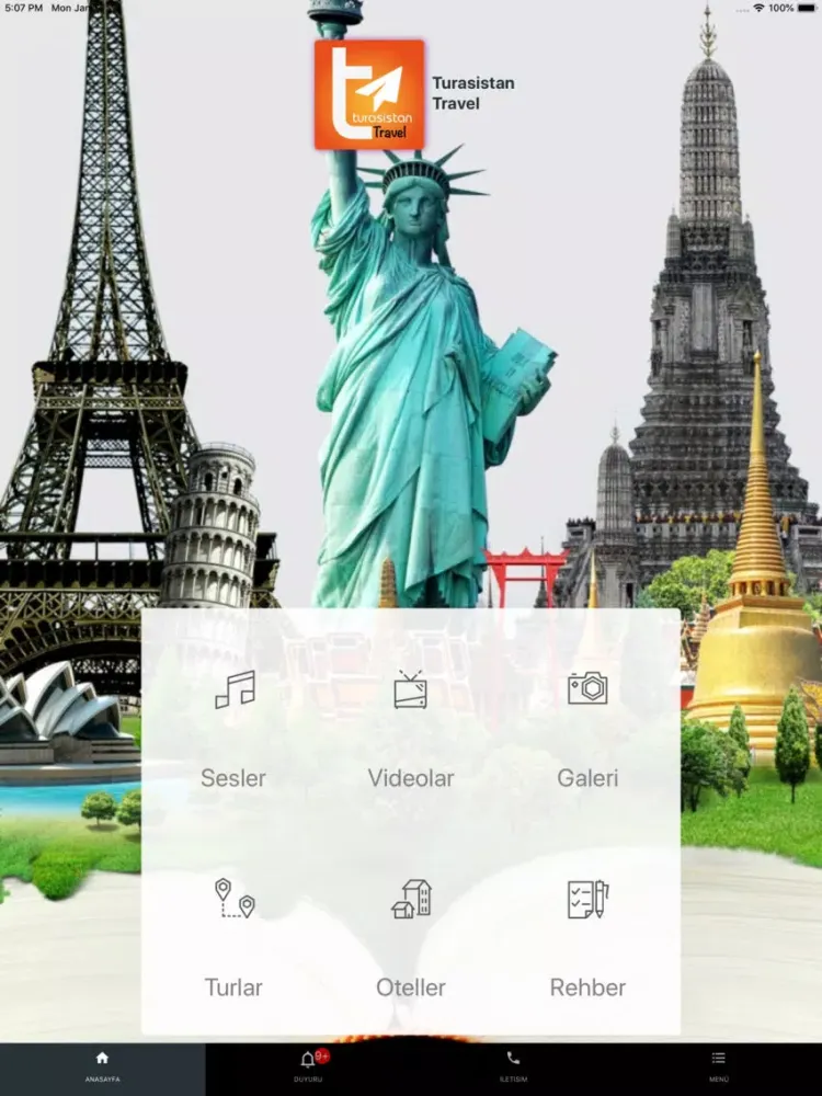 Turasistan Travel iPad  Screenshots