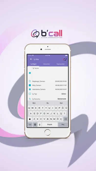 Ảnh chụp màn hình của BCALL