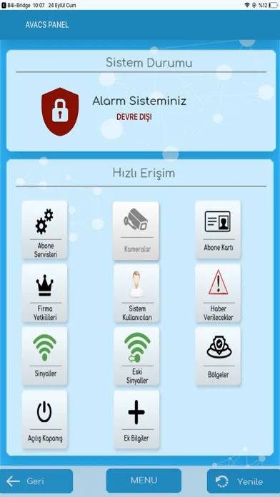 Avacs Alarm Sinyal Takibi应用截图
