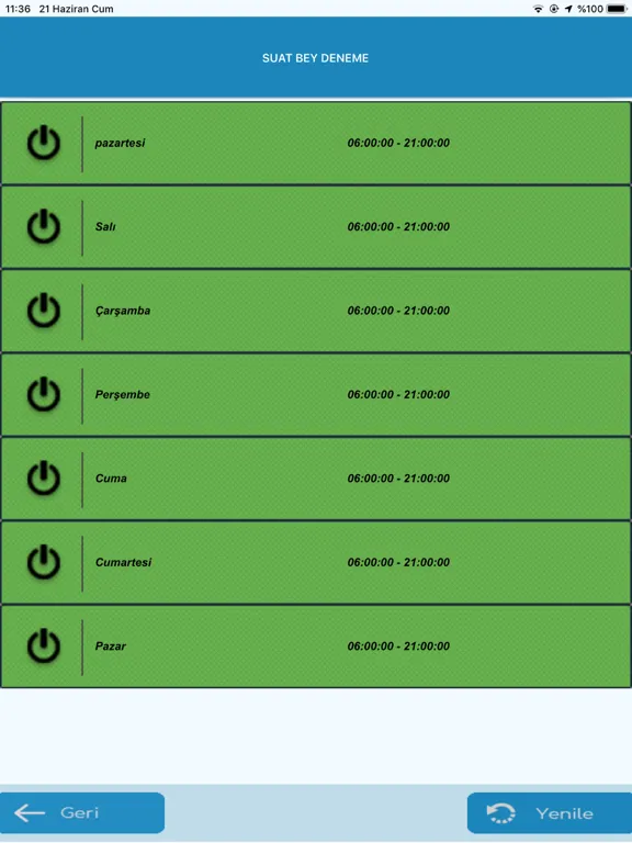 Скриншоты Akdeniz Alarm iPad 