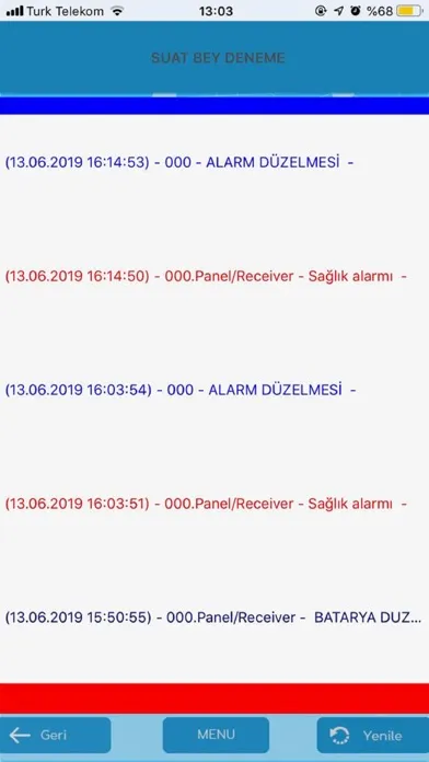 Скриншоты Akdeniz Alarm