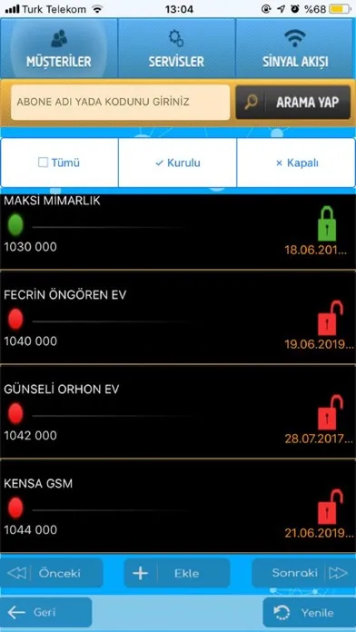 Скриншоты Akdeniz Alarm
