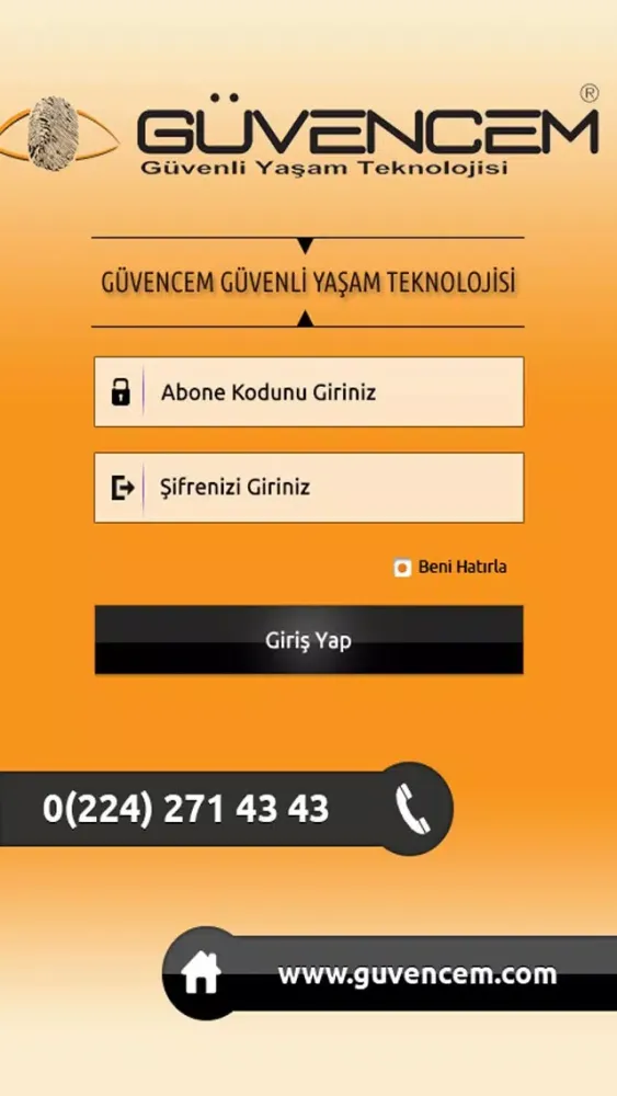 Screenshot di Güvencem Bayi Ve Teknik Servis