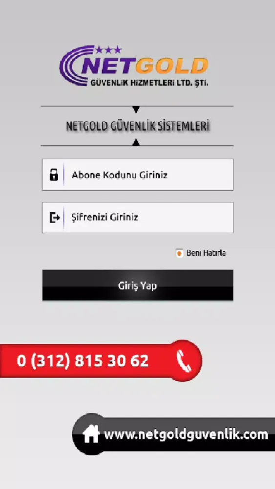 Tangkapan skrin Netgold Alarm Sinyal Takibi