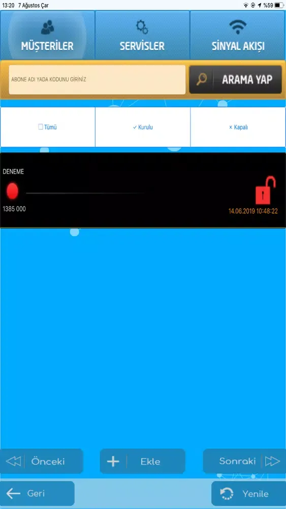 صور Securcity Alarm Sinyal Takibi