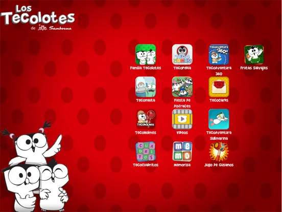 Tecolotes Sanborns iPad 应用截图