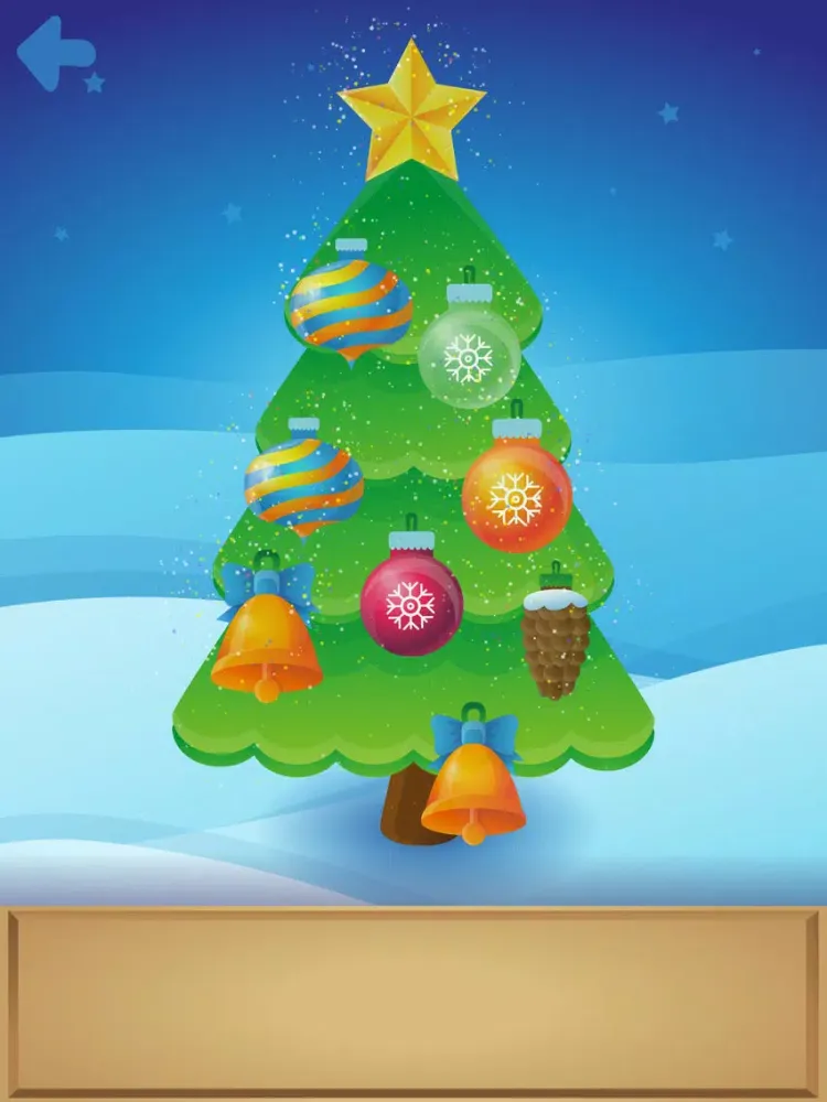 Xmas Tree for Kids Lite iPad  Screenshots