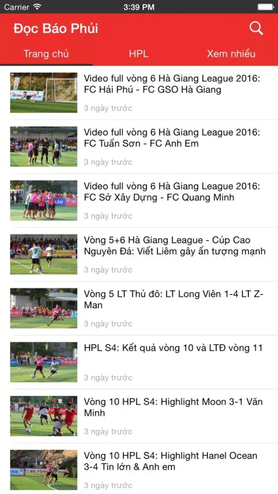 Đọc Báo Phủi Screenshots