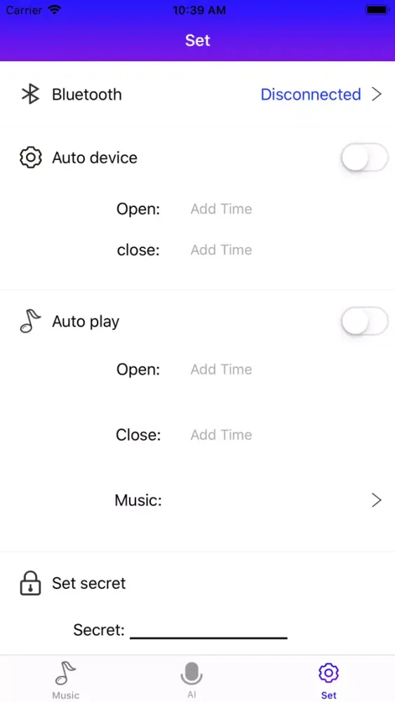 Ảnh chụp màn hình của AI Voice