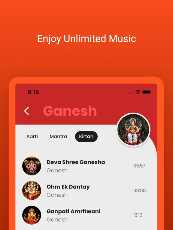 Aradhana | Devotional Songs iPad  Screenshots