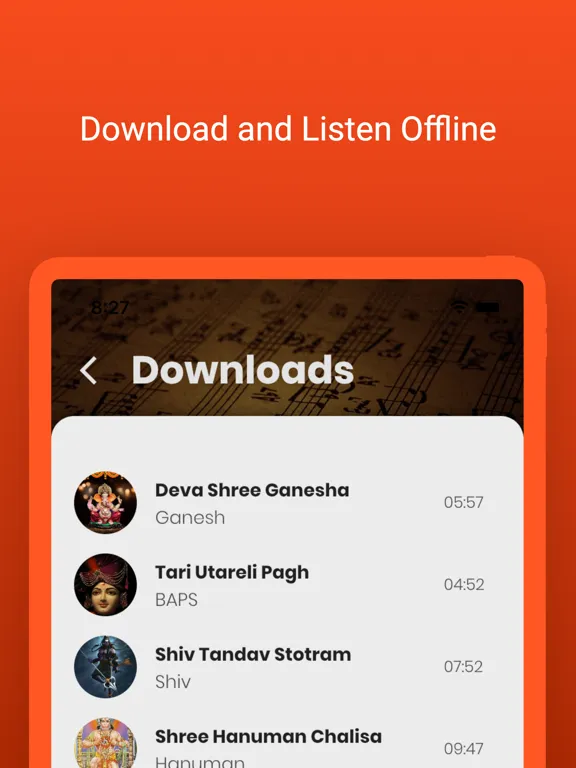 Aradhana | Devotional Songs iPad  Screenshots