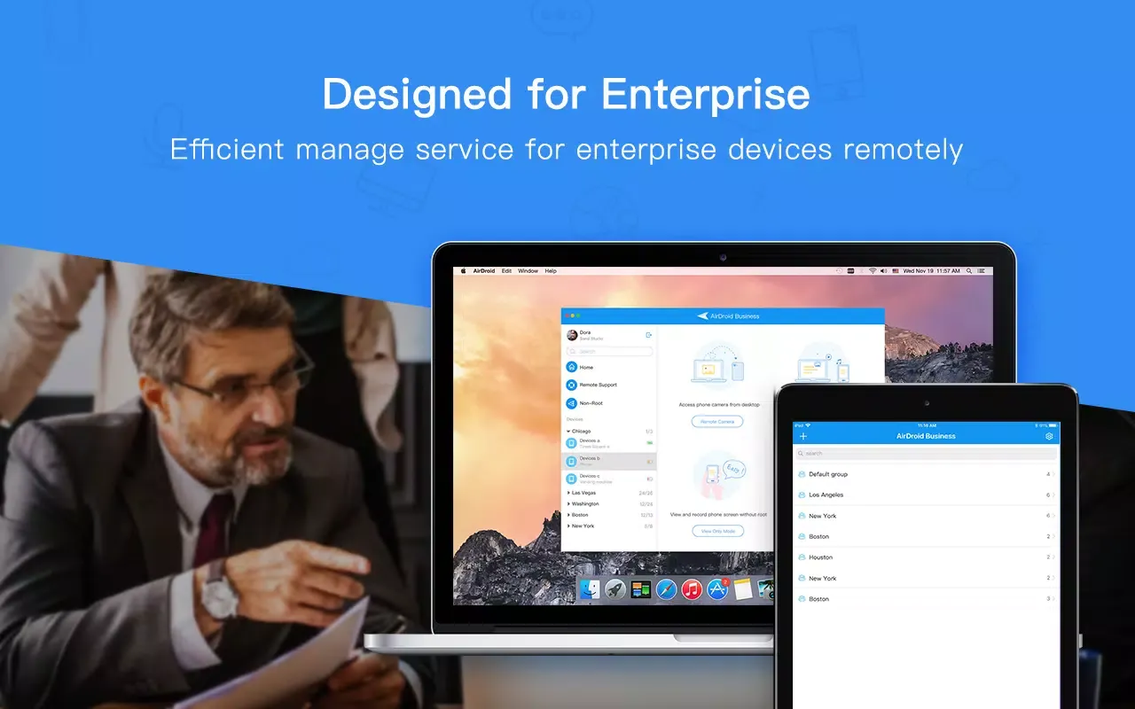 AirDroid Business Screenshots
