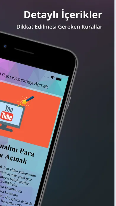Tangkapan layar Youtuber Olmak ve Para Kazanma