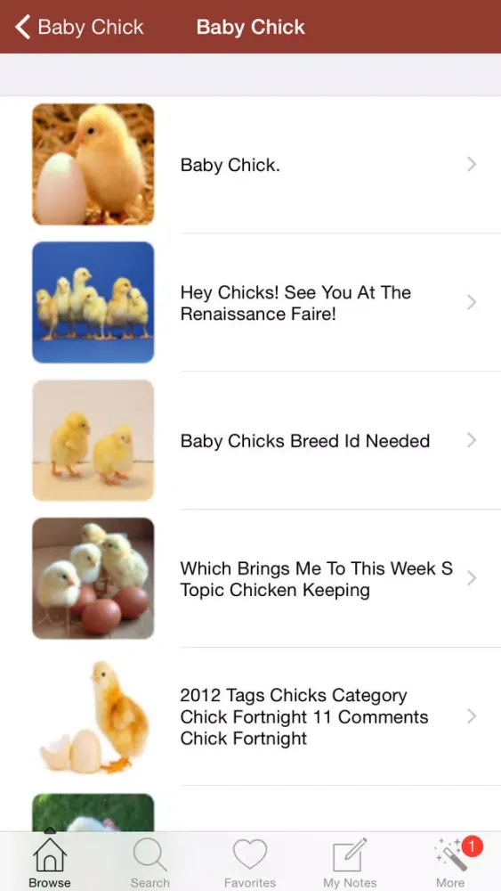 1,001 Chicken Guide應用截圖