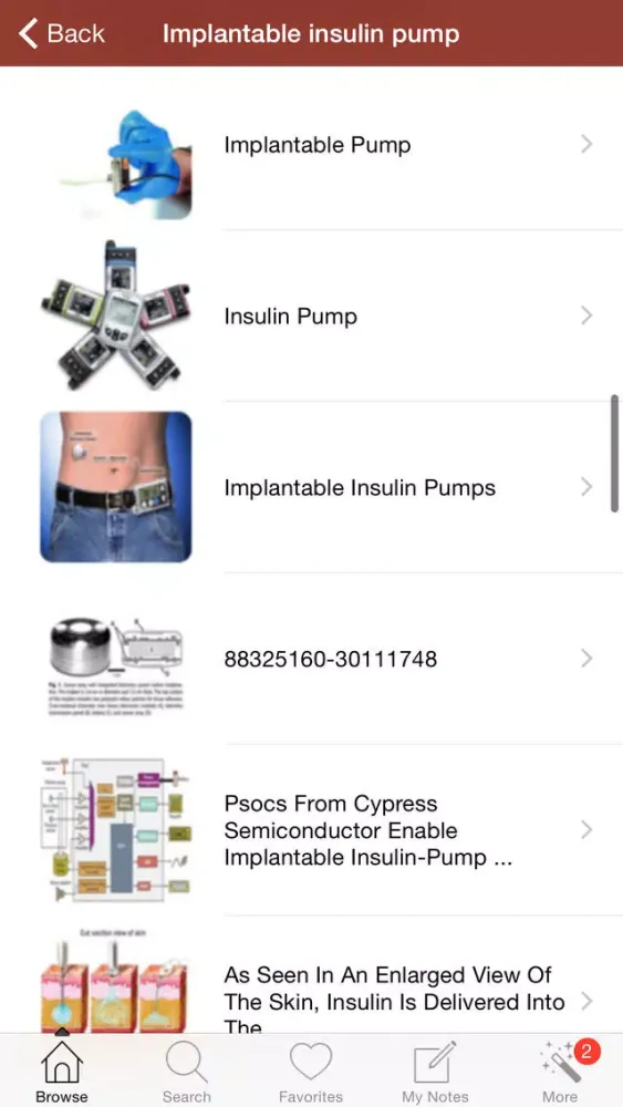 Diabetes Reference &Dictionary Screenshots