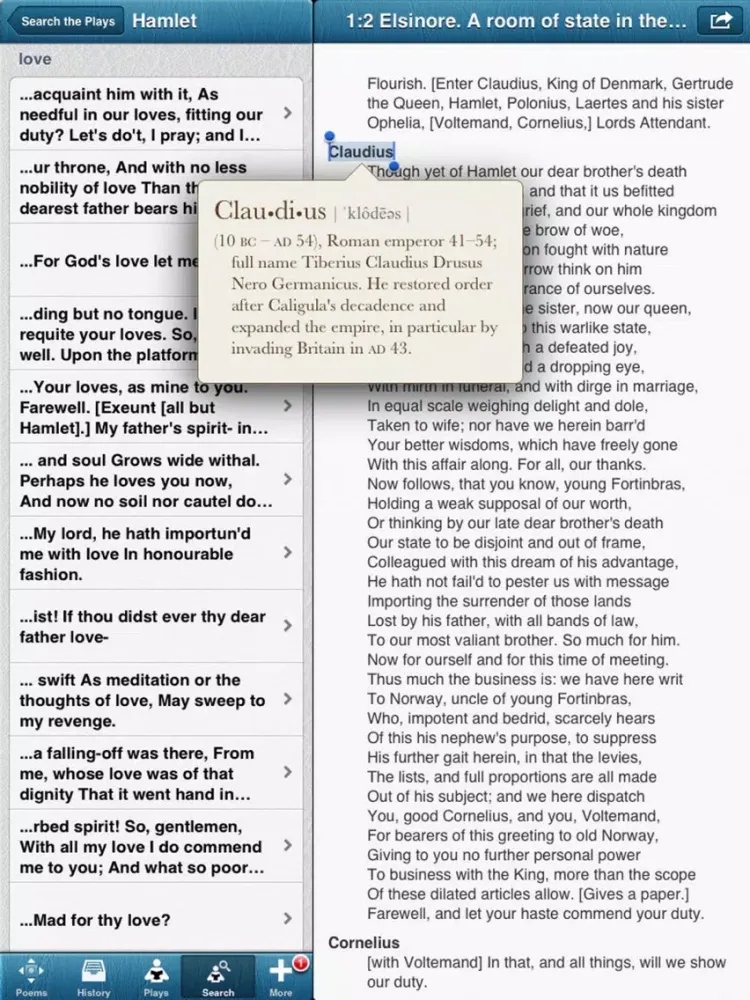 Capturas de tela do 2000 Famous Poem Quotes iPad 