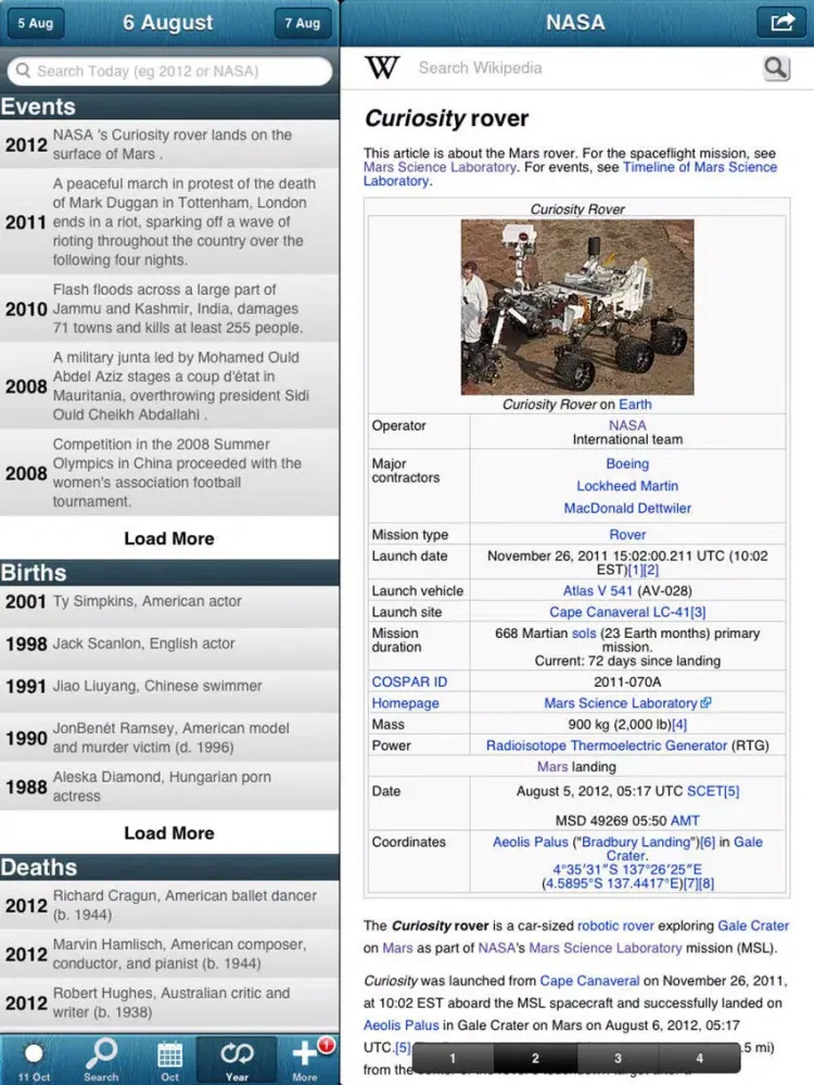 صور 118,000 Today in History iPad 