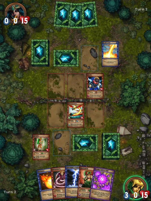 Capturas de tela do Quetzal - Card Battle TCG iPad 
