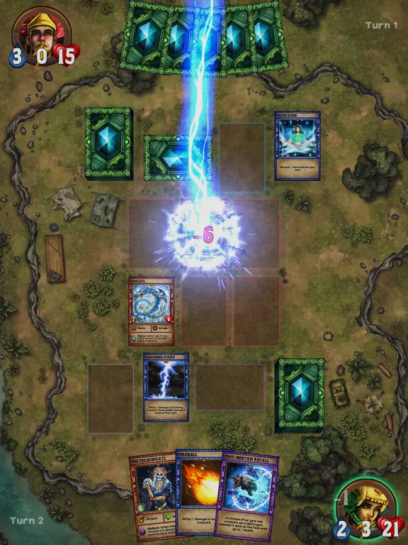 Capturas de tela do Quetzal - Card Battle TCG iPad 