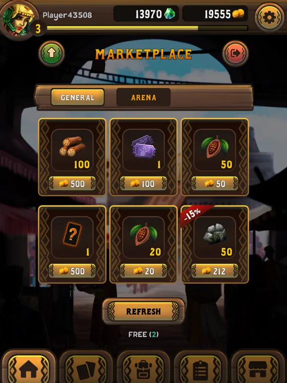 Capturas de tela do Quetzal - Card Battle TCG iPad 