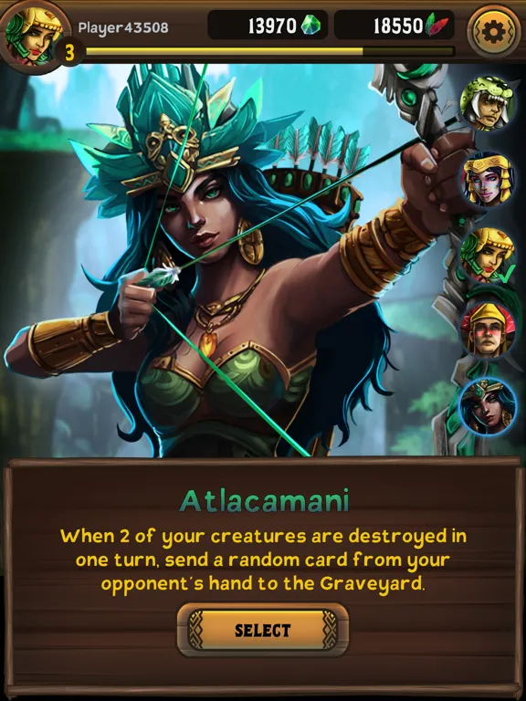 Capturas de tela do Quetzal - Card Battle TCG iPad 