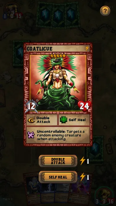 Capturas de tela do Quetzal - Card Battle TCG