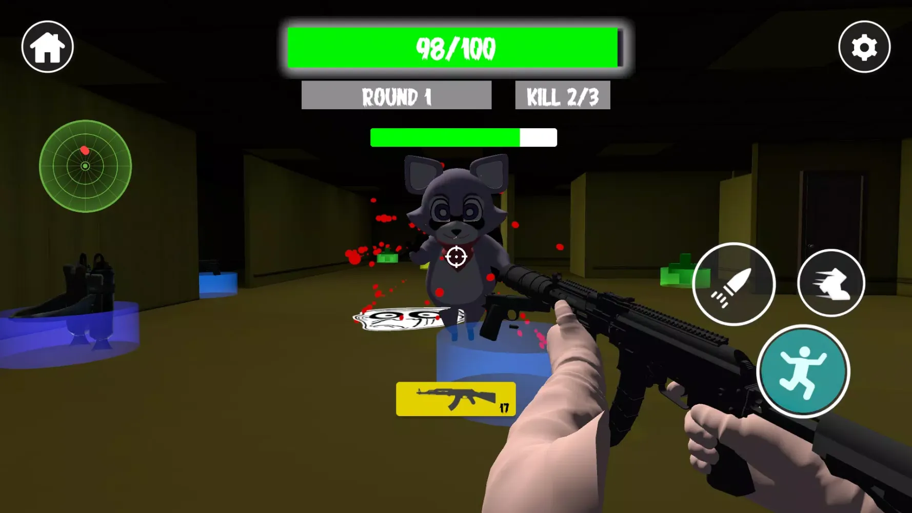 Capturas de tela do Sandbox FPS Meme Mods
