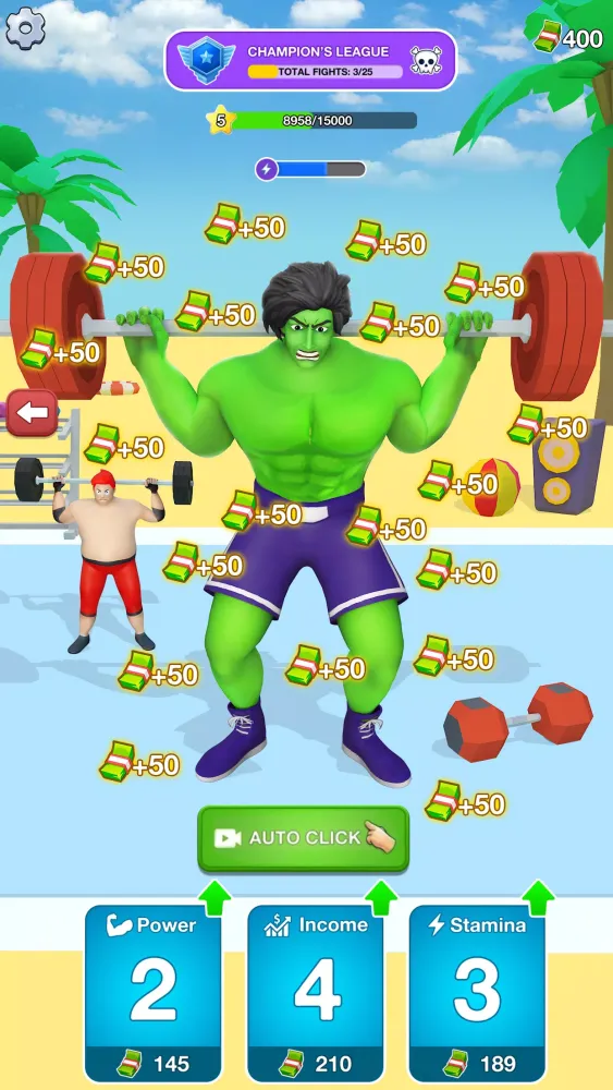 Gym Clicker Hero: Idle Muscles Screenshots
