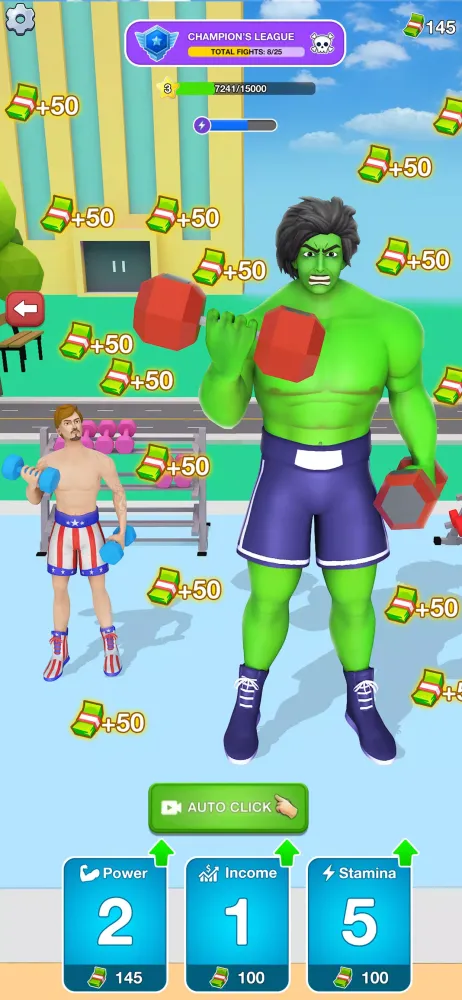 Gym Clicker Hero: Idle Muscles Screenshots