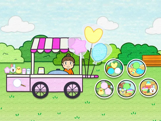 Hari' Cotton Candy Shop iPad  Ekran Görüntüleri