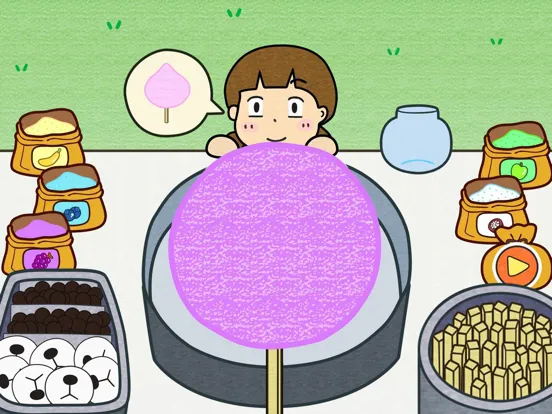 Hari' Cotton Candy Shop iPad  Ekran Görüntüleri