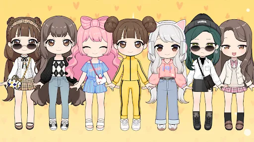 Ảnh chụp màn hình của Sister Yell's Dress Up