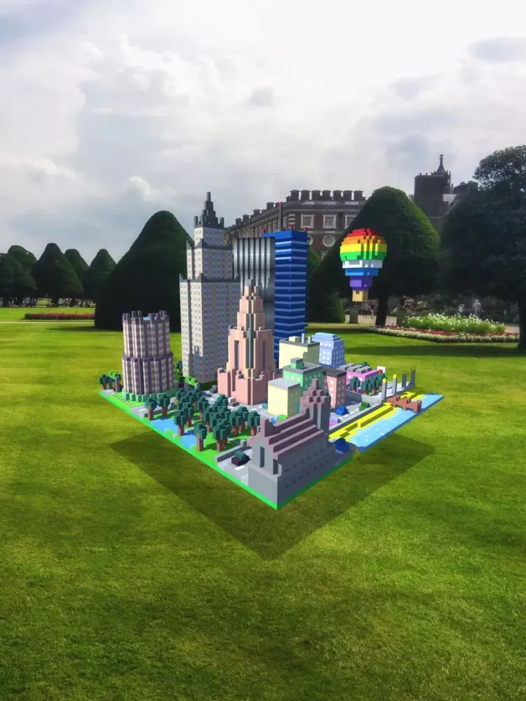Sandblox: AR Block Builder iPad  스크린샷