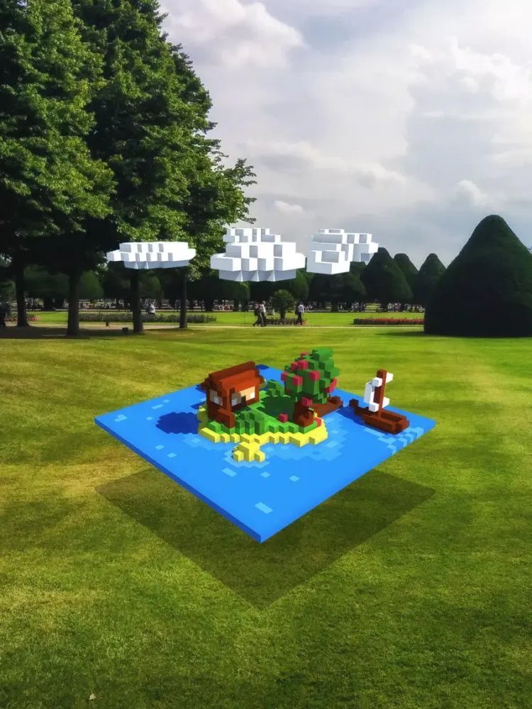 Sandblox: AR Block Builder iPad  스크린샷