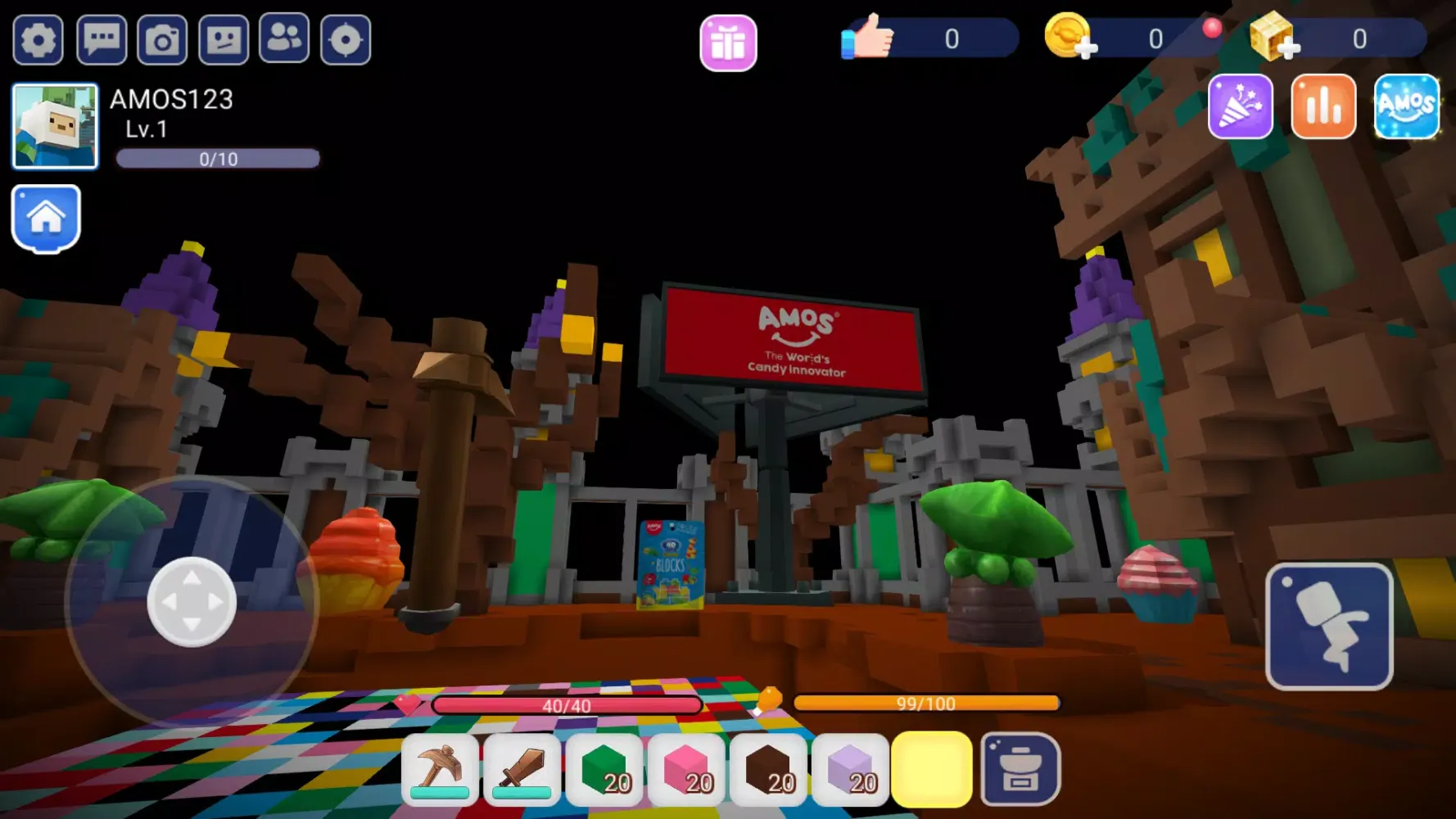 AMOS 4D CRAFT Screenshots
