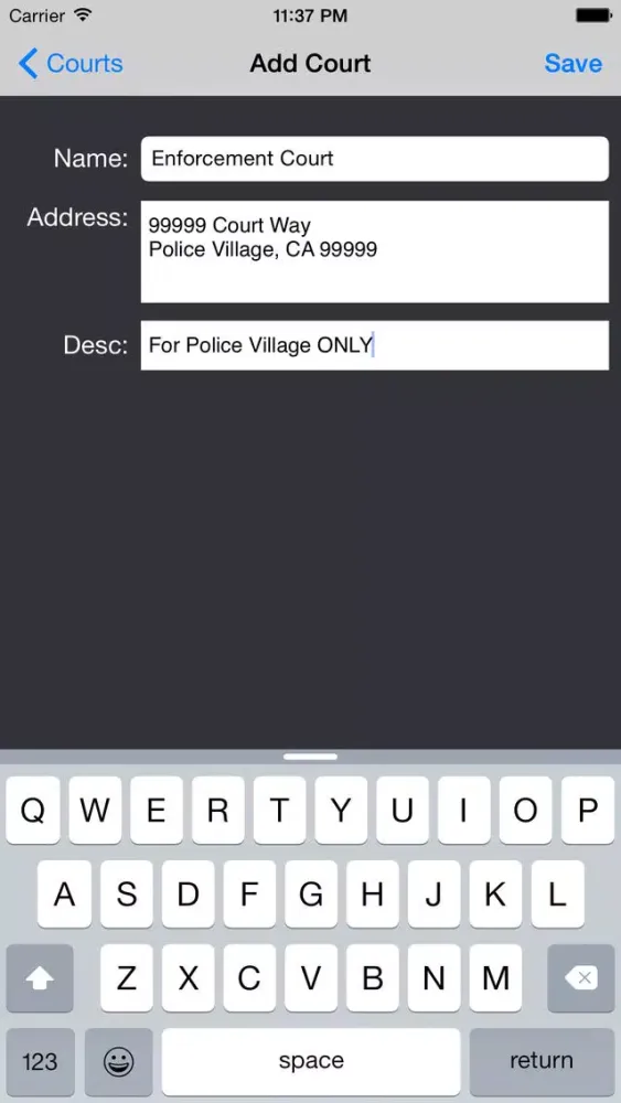 Zrzuty ekranu CVC Cheater- California Vehicle Codes Reference
