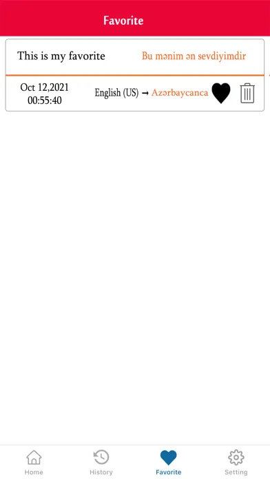 Capturas de pantalla de English To Azerbaijani Trans
